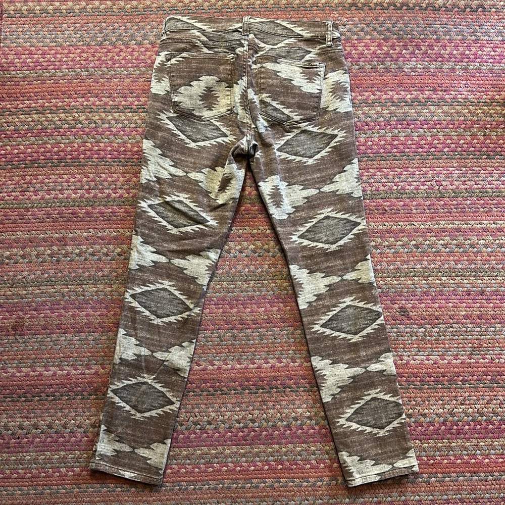 RALPH LAUREN WESTERN PRINT BROWN JEANS - Picture 5 of 5